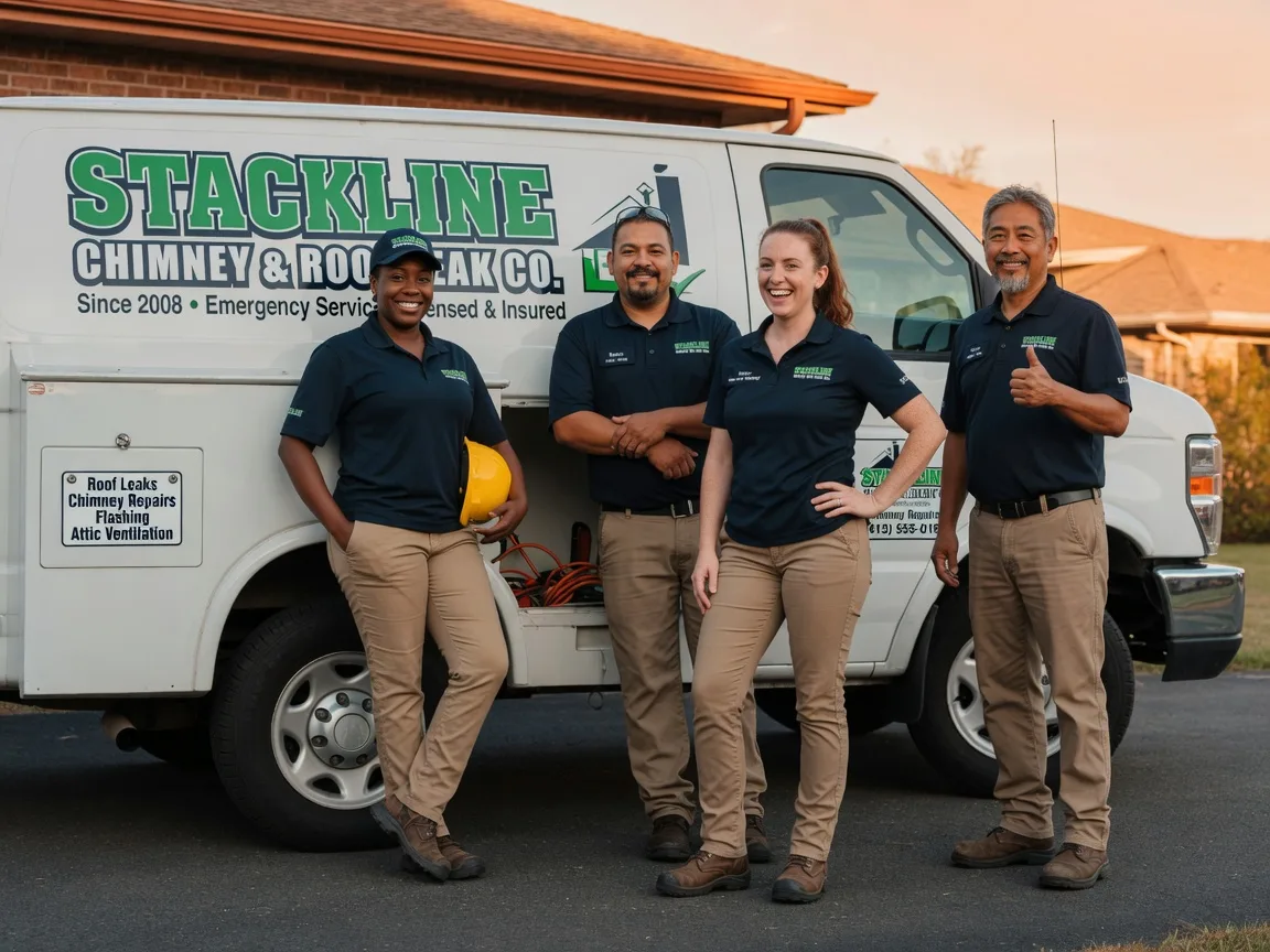 Chimney flashing repair company in Plainville, KS